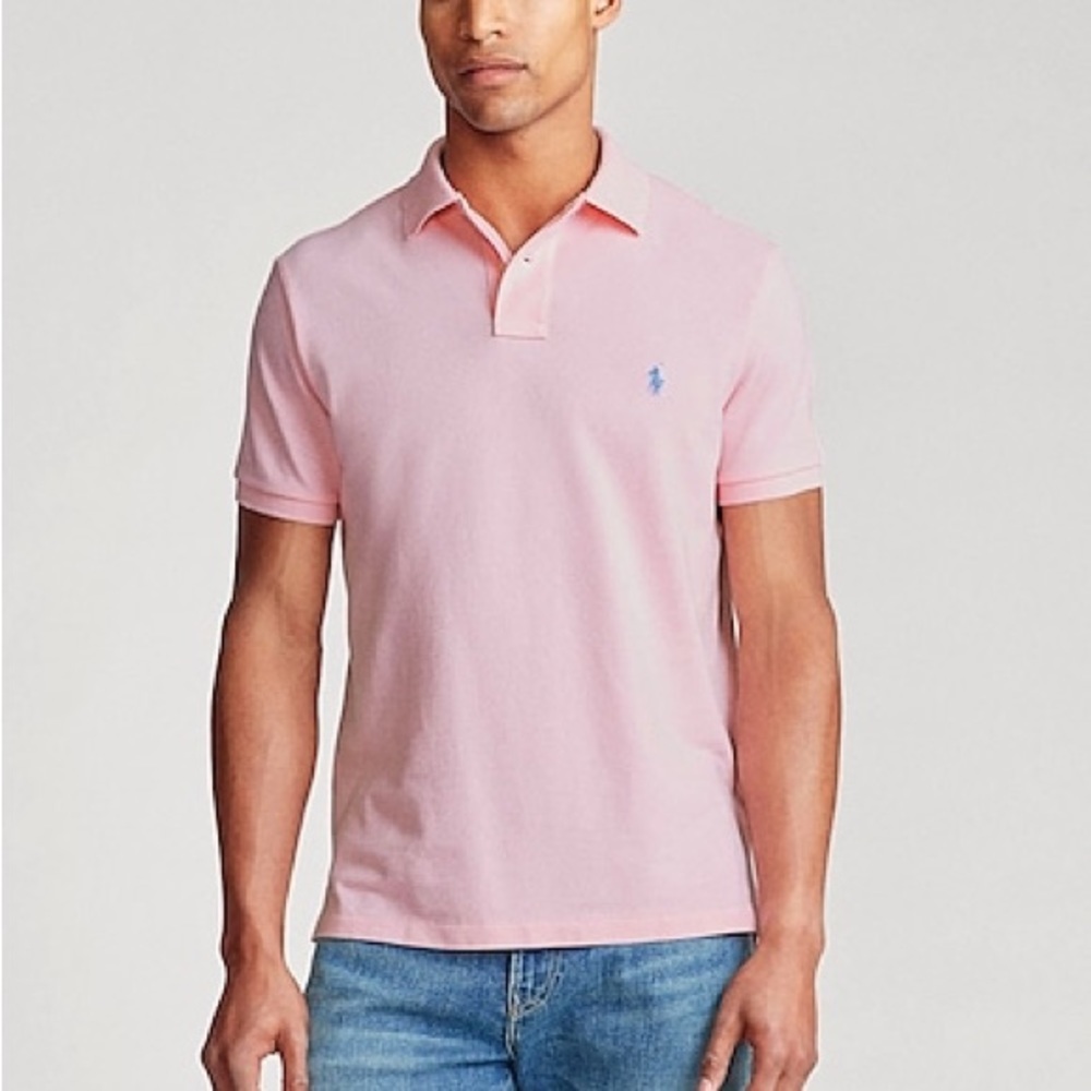 Polo Ralph Lauren Classic Polo Golf Shirt in Carmel Pink Size Large